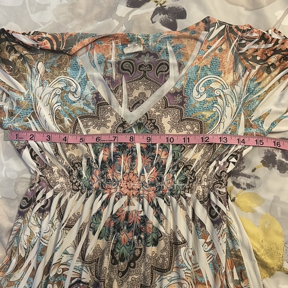 R. ROUY | MIDI | SMALL | EMPIRE WAIST | TIE DYED - Picture 9 of 10